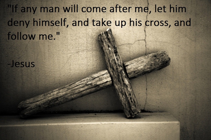 Bearing my cross